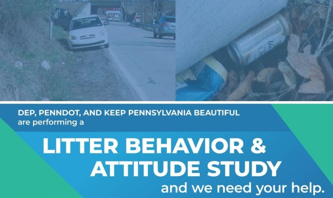 PA litter survey graphic